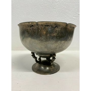 ANTICA COPPA JUST ANDERSEN DENMARK 703 ART DECO CIOTOLA BOWL 1930 SHEFFIELD 