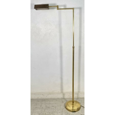 LAMPADA PAVIMENTO OTTONE ZEROQUATTRO PIANTANA VINTAGE ANNI 50 DESIGN 04 ITALIA 