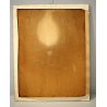 ANTICO QUADRO Edmondo Poletti GRAFFITO OLIO SU CARTA Don Chisciotte PE 52 NOVARA