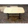 TAVOLINO DESIGN ITALIANO ANNI '50 MARMO OTTONE METALLO COFFEE TABLE mid century