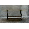 TAVOLINO DESIGN ITALIANO ANNI '50 MARMO OTTONE METALLO COFFEE TABLE mid century