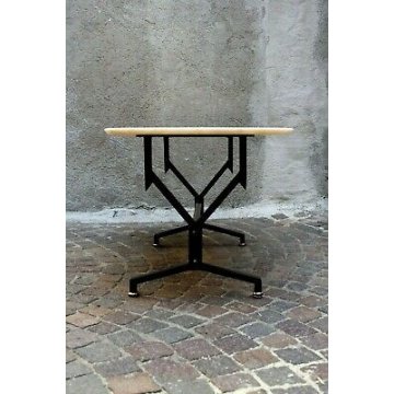 TAVOLINO DESIGN ITALIANO ANNI '50 MARMO OTTONE METALLO COFFEE TABLE mid century