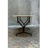 TAVOLINO DESIGN ITALIANO ANNI '50 MARMO OTTONE METALLO COFFEE TABLE mid century
