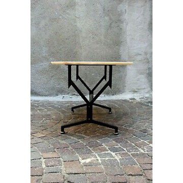 TAVOLINO DESIGN ITALIANO ANNI '50 MARMO OTTONE METALLO COFFEE TABLE mid century