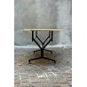 TAVOLINO DESIGN ITALIANO ANNI '50 MARMO OTTONE METALLO COFFEE TABLE mid century