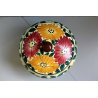 ANTICA BISCOTTIERA CERAMICA Ghirla FIORI FOGLIE VASO COPERCHIO POTTERY JAR VASE