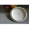 ANTICA BISCOTTIERA CERAMICA Ghirla FIORI FOGLIE VASO COPERCHIO POTTERY JAR VASE