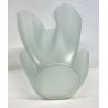 VASO FAZZOLETTO PIETRO CHIESA FONTANA ARTE DESIGN ANNI 30 VINTAGE VETRO SATINATO