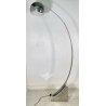 LAMPADA TERRA ARCO LAM DESIGN BOLOGNA ANNI 70 ACCIAIO INOX VINTAGE LAMP CROMATA