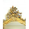 ANTICO GRANDE SPECCHIO SPECCHIERA PARETE BAROCCA CORNICE INTAGLIATA DORATA '900 