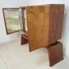 MOBILE BAR DECO VINTAGE DESIGN ATTR. ORVALDO BORSANI ANNI 30 SCACCHIERA CREDENZA