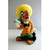 RARA SCULTURA CERAMICA ZACCAGNINI S.A. José Carioca Disney Ugo Zaccagnini '40s