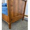 ANTICO LETTO IMPERO 1800 LEGNO NOCE DIVANO ORIGINALE ANTIQUARIATO OLD SOFA BED 