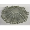 GRANDE VASO CONCHIGLIA COPPA OVALE ERCOLE BAROVIER E TOSO IRIDATO 1940 MURANO 
