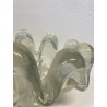 GRANDE VASO CONCHIGLIA COPPA OVALE ERCOLE BAROVIER E TOSO IRIDATO 1940 MURANO 