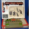 TRENO LIMA VAGONE HO CARRO MERCI DIORAMA TRENINO CAMION SCARICA CASSE 0976 TIR 