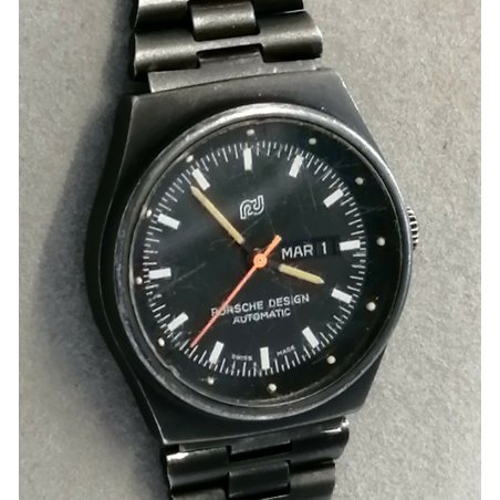 PORSCHE DESIGN Automatic Lady OROLOGIO SPORT polso VINTAGE WATCH day date MONTRE