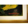 QUADRO ENCAUSTO SU CARTONE Giandante X ASTRATTO ESPRESSIONISTA MILANO '900