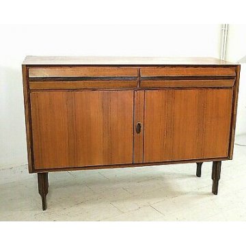 CREDENZA VINTAGE SIDEBOARD ANNI '60 PALISSANDRO DESIGN MIDCENTURY MODERN 