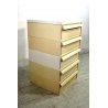 CASSETTIERA KARTELL DESIGN Simon Fussel 5 CASSETTI TOP BIANCO ABS VINTAGE 1970