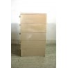 CASSETTIERA KARTELL DESIGN Simon Fussel 5 CASSETTI TOP BIANCO ABS VINTAGE 1970