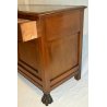 ANTICA CREDENZA IMPERO ZAMPE FERINE 1900 SCOLPITA DISPENSA MOBILE OLD FORNITURE