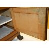 ANTICA CREDENZA IMPERO ZAMPE FERINE 1900 SCOLPITA DISPENSA MOBILE OLD FORNITURE