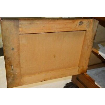 ANTICA CREDENZA IMPERO ZAMPE FERINE 1900 SCOLPITA DISPENSA MOBILE OLD FORNITURE