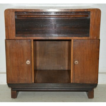 ANTICO MOBILE BAR decò EPOCA anni 40 RADICA grammofono LESA DISCOFONO OLYMPIC