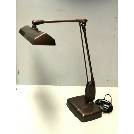 LAMPADA TAVOLO Dazor Floating Fixture LARGE INDUSTRIAL work-desk LAMP 2324-25 