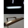LAMPADA TAVOLO Dazor Floating Fixture LARGE INDUSTRIAL work-desk LAMP 2324-25 