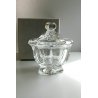 VASO con COPERCHIO IN CRISTALLO MOLATO Baccarat FRANCE POTICHE MARMELLATIERA