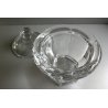 VASO con COPERCHIO IN CRISTALLO MOLATO Baccarat FRANCE POTICHE MARMELLATIERA