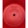 VASO RON ARAD PER SERRALUNGA ROSSO DESIGN MADE IN ITALY TOP POT HARD POLIETILENE