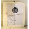 PICCOLO QUADRO Ernesto Treccani STAMPA SERIGRAFIA LEGNO RITRATTO VOLTO DONNA