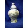ANTICO VASO COPERCHIO ARTISTIC COPENHAGEN STYLE JAR PORCELAIN DENMARK Ceramica 