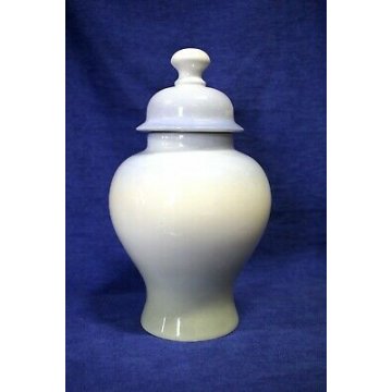 ANTICO VASO COPERCHIO ARTISTIC COPENHAGEN STYLE JAR PORCELAIN DENMARK Ceramica 