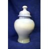 ANTICO VASO COPERCHIO ARTISTIC COPENHAGEN STYLE JAR PORCELAIN DENMARK Ceramica 