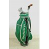 SACCA da GOLF con MAZZE Burberry's VINTAGE GOLF BAG with IRONS Mizuno MS-3  80's