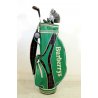 SACCA da GOLF con MAZZE Burberry's VINTAGE GOLF BAG with IRONS Mizuno MS-3  80's