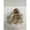 ANTICA SCULTURA DONNA CERAMICA Tiziano Galli FIGURA GITANA DAMA CONTADINA  
