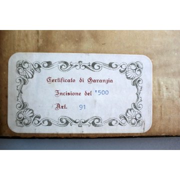 lotto 4 QUADRI ANTICHE STAMPE DA INCISIONE '500 COSTUMI DAL MONDO Vecellio EPOCA