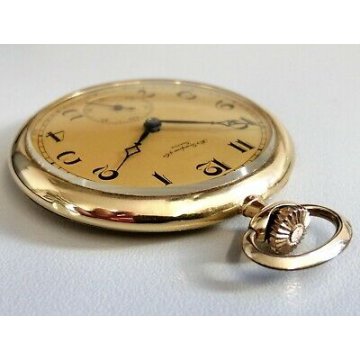 ANTICO OROLOGIO TASCA Henry GRANDJEAN epoca '900 ORO 18k OLD GOLD POCKET WATCH