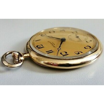 ANTICO OROLOGIO TASCA Henry GRANDJEAN epoca '900 ORO 18k OLD GOLD POCKET WATCH