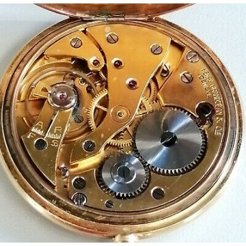 ANTICO OROLOGIO TASCA Henry GRANDJEAN epoca '900 ORO 18k OLD GOLD POCKET WATCH