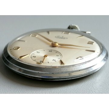ANTICO OROLOGIO TASCA Erman EPOCA '900 VINTAGE meccanico OLD POCKET WATCH Swiss
