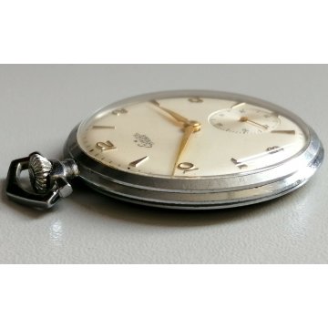 ANTICO OROLOGIO TASCA Erman EPOCA '900 VINTAGE meccanico OLD POCKET WATCH Swiss