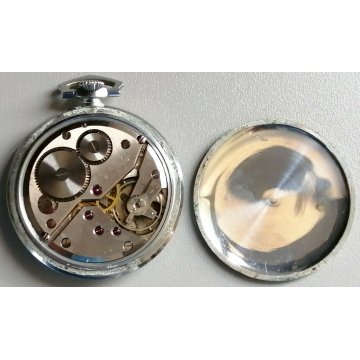 ANTICO OROLOGIO TASCA Erman EPOCA '900 VINTAGE meccanico OLD POCKET WATCH Swiss