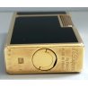 ACCENDINO TASCA St Dupont LACCA CINESE Paris France VINTAGE GOLD LIGHTER BRIQUET