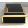 ACCENDINO TASCA St Dupont LACCA CINESE Paris France VINTAGE GOLD LIGHTER BRIQUET